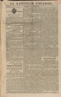 Le moniteur universel Dienstag 29. November 1825