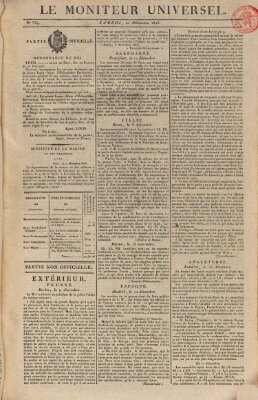 Le moniteur universel Dienstag 20. Dezember 1825