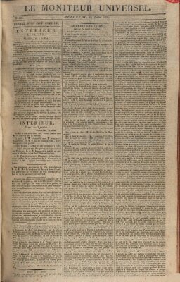 Le moniteur universel Mittwoch 14. Juli 1824