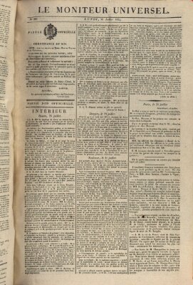 Le moniteur universel Montag 26. Juli 1824