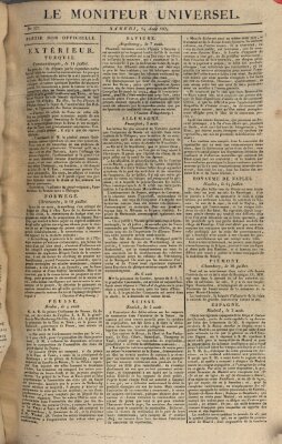 Le moniteur universel Samstag 14. August 1824