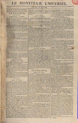 Le moniteur universel Donnerstag 19. August 1824