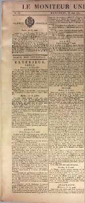 Le moniteur universel Mittwoch 25. August 1824