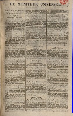 Le moniteur universel Freitag 3. September 1824