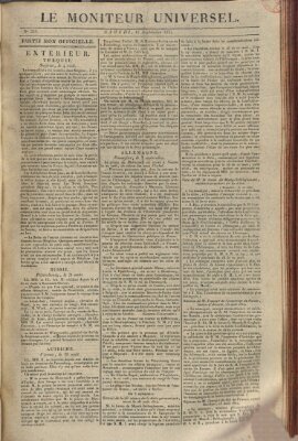 Le moniteur universel Samstag 11. September 1824