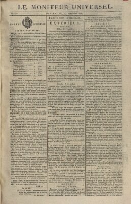 Le moniteur universel Sonntag 12. September 1824