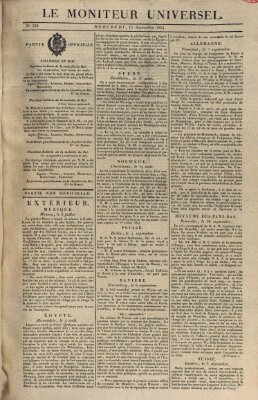 Le moniteur universel Mittwoch 15. September 1824