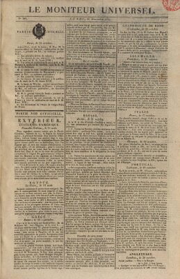 Le moniteur universel Montag 1. November 1824