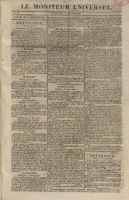 Le moniteur universel Samstag 6. November 1824