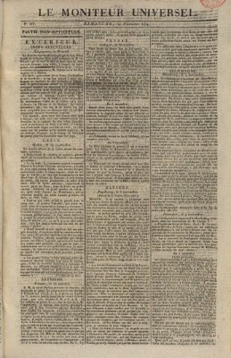 Le moniteur universel Sonntag 14. November 1824