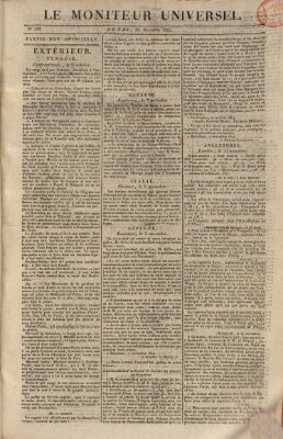 Le moniteur universel Montag 15. November 1824