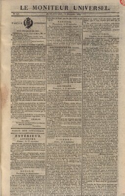 Le moniteur universel Sonntag 5. Dezember 1824