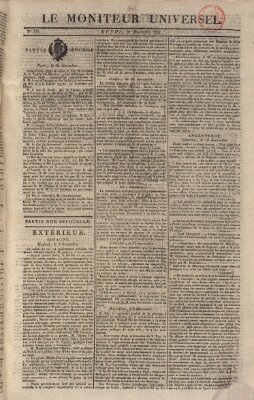 Le moniteur universel Montag 20. Dezember 1824