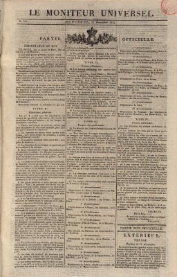 Le moniteur universel Mittwoch 22. Dezember 1824