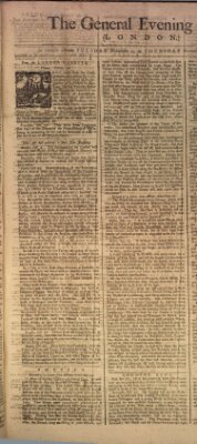 The general evening post Mittwoch 3. November 1756