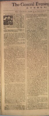 The general evening post Dienstag 16. November 1756