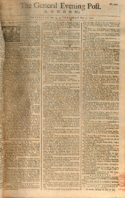 The general evening post Donnerstag 26. Mai 1757