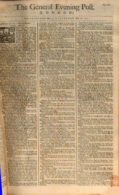 The general evening post Donnerstag 26. Mai 1757