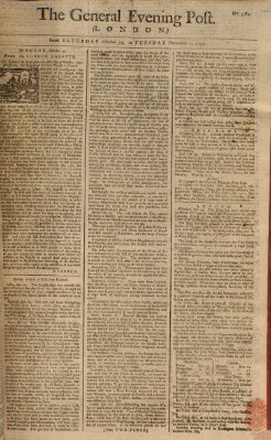 The general evening post Sonntag 30. Oktober 1757