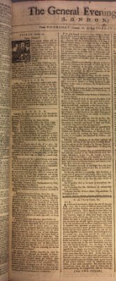 The general evening post Freitag 27. Januar 1758