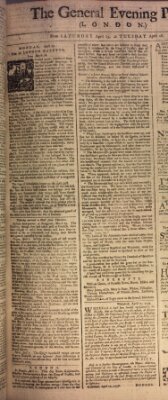 The general evening post Dienstag 18. April 1758