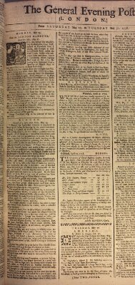 The general evening post Montag 29. Mai 1758