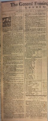 The general evening post Freitag 16. Juni 1758