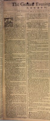 The general evening post Mittwoch 28. Juni 1758