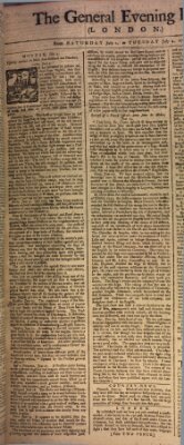 The general evening post Montag 3. Juli 1758