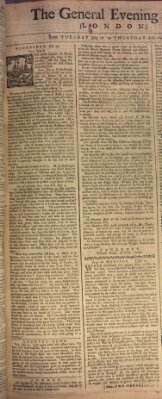 The general evening post Dienstag 18. Juli 1758