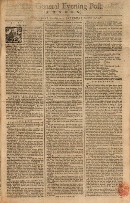 The general evening post Donnerstag 14. September 1758