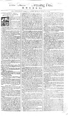 The general evening post Mittwoch 24. Januar 1759