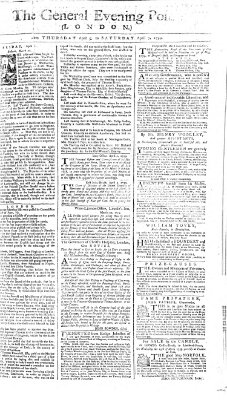 The general evening post Freitag 6. April 1759