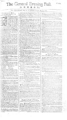 The general evening post Donnerstag 24. Mai 1759