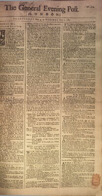 The general evening post Dienstag 6. Mai 1760