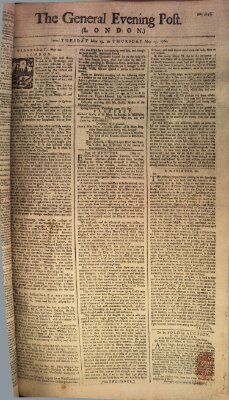 The general evening post Wednesday 14. May 1760