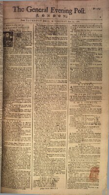 The general evening post Sonntag 22. Juni 1760