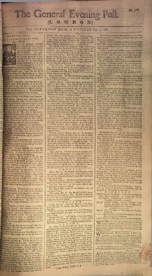 The general evening post Dienstag 1. Juli 1760