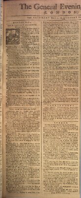 The general evening post Tuesday 10. March 1761