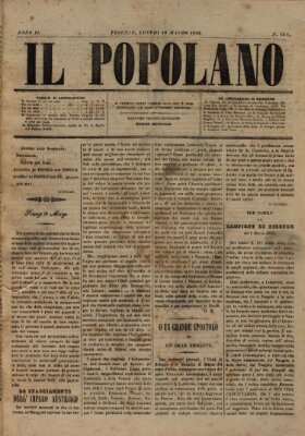 Il popolano Montag 19. März 1849