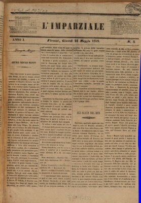 L' imparziale (Il popolano) Donnerstag 24. Mai 1849