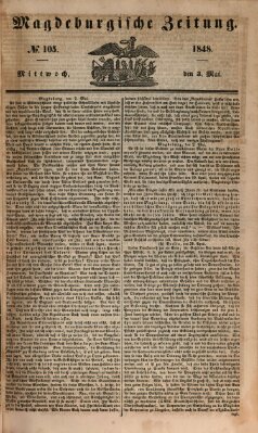 Magdeburgische Zeitung Mittwoch 3. Mai 1848