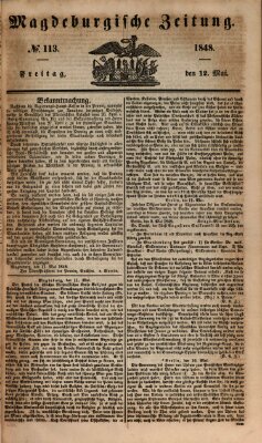 Magdeburgische Zeitung Freitag 12. Mai 1848