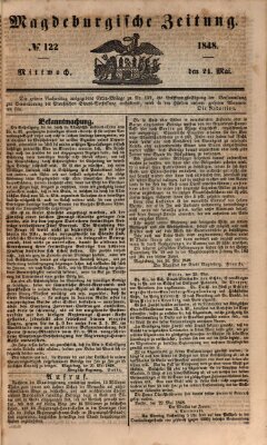 Magdeburgische Zeitung Mittwoch 24. Mai 1848