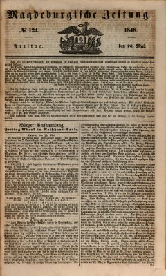 Magdeburgische Zeitung Freitag 26. Mai 1848