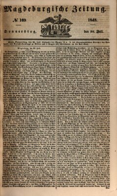 Magdeburgische Zeitung Donnerstag 20. Juli 1848