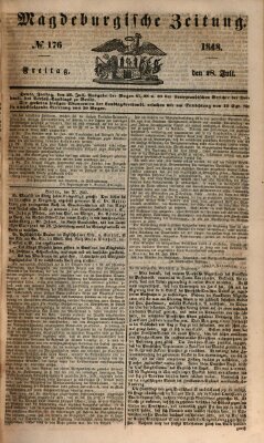 Magdeburgische Zeitung Freitag 28. Juli 1848