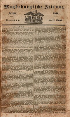 Magdeburgische Zeitung Sonntag 27. August 1848