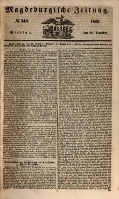 Magdeburgische Zeitung Freitag 20. Oktober 1848