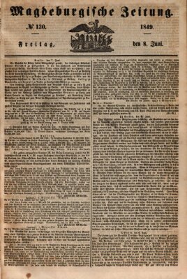 Magdeburgische Zeitung Freitag 8. Juni 1849